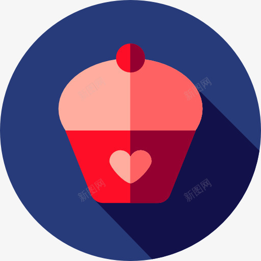 蛋糕图标png_新图网 https://ixintu.com 松饼 烘焙 甜 甜点 蛋糕 面包 食品 食品和餐厅