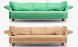 驼色沙发绿色驼色沙发高清图片