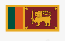 斯里兰卡国旗素材