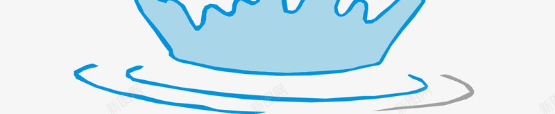水中跃起的海豚矢量图ai免抠素材_新图网 https://ixintu.com 动物 可爱 水中 海豚 矢量图