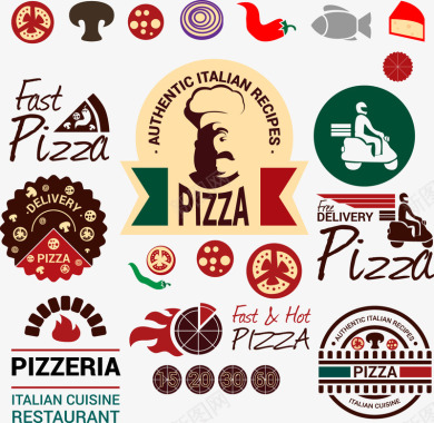 披萨大厨图标图标