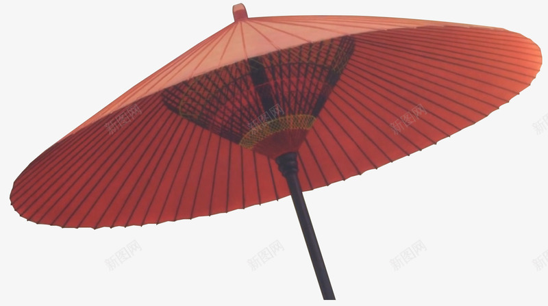 红色油纸伞png免抠素材_新图网 https://ixintu.com 伞骨 油纸伞 红色 雨伞