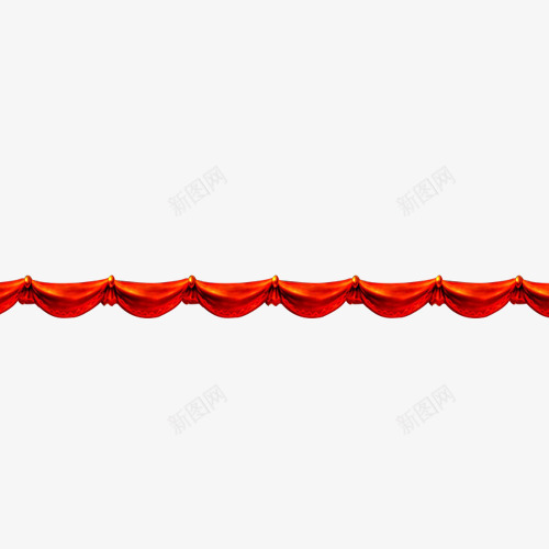 大红色喜庆喷绘布png免抠素材_新图网 https://ixintu.com 元素 免扣素材 喜庆 喷绘布 大红色