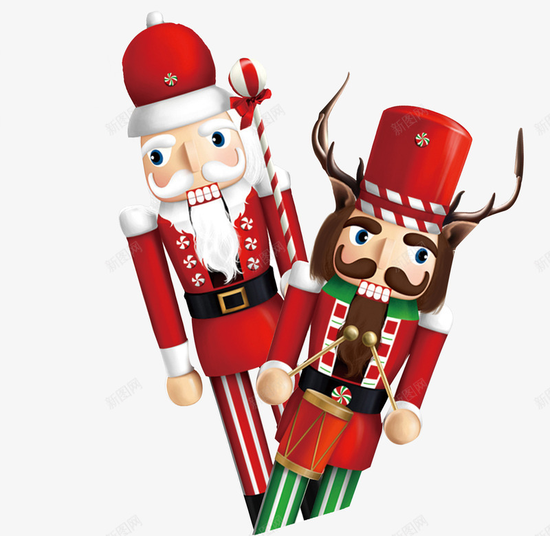 圣诞节万圣节png免抠素材_新图网 https://ixintu.com 万圣节 可爱 国外卡通人物 圣诞节 玩具 节日