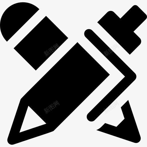 笔图标png_新图网 https://ixintu.com 书写 办公材料 学校材料 工具和用具 杂 笔 编辑工具 铅笔