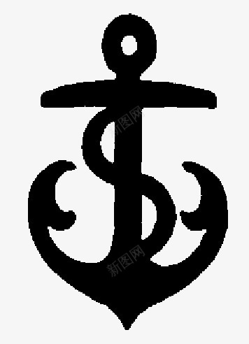 锚航海海盗png免抠素材_新图网 https://ixintu.com 冒险 古典标示 标志设计元素 海盗 航海 锚
