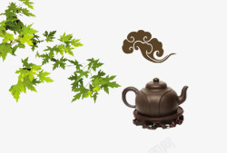 房地产元素茶壶素材