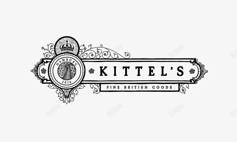 黑色标签png免抠素材_新图网 https://ixintu.com kittel 标签 艺术字 边框 长方形 黑色