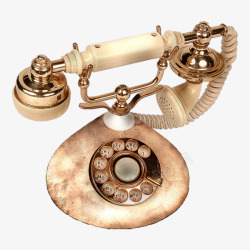 经典老式电话机素材