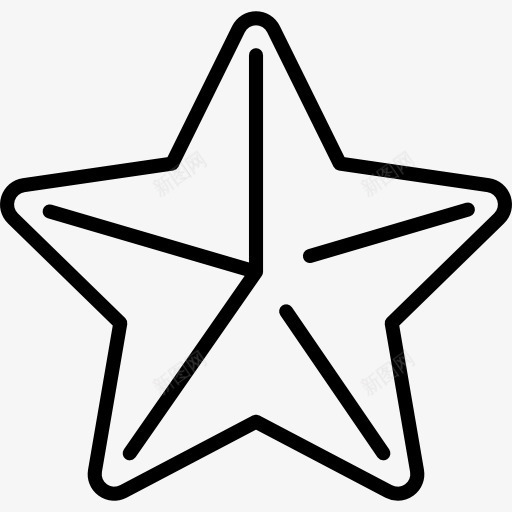 海星图标png_新图网 https://ixintu.com 动物 喜爱 星 星型 星型图案 海上生活 海洋 象征