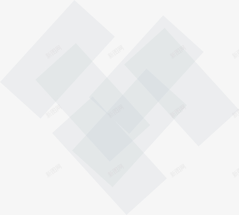 正方形白色重叠团队png免抠素材_新图网 https://ixintu.com 团队 正方形 白色 重叠