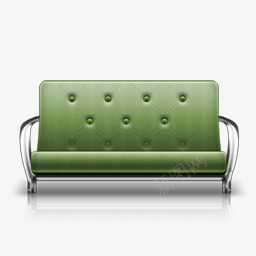 绿色沙发系列图标图标