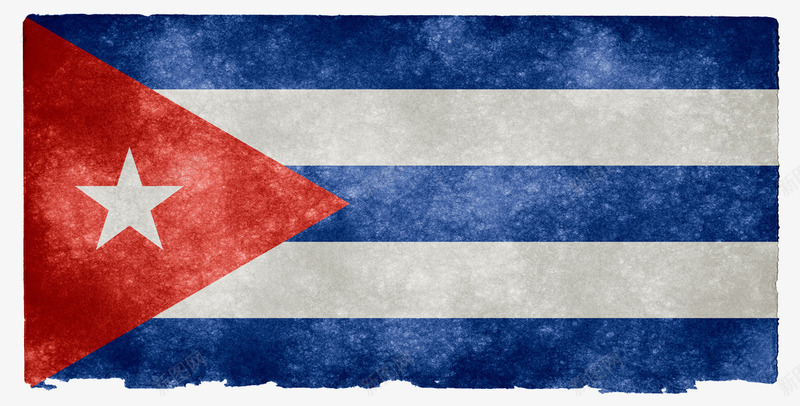 复古古巴做旧国旗png免抠素材_新图网 https://ixintu.com 做旧 做旧的国旗 古巴 古巴国旗 国旗 复古 复古古巴 旗帜