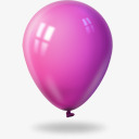 气球粉红色的Balloonicons图标png_新图网 https://ixintu.com Balloon Pink 气球 粉红色的