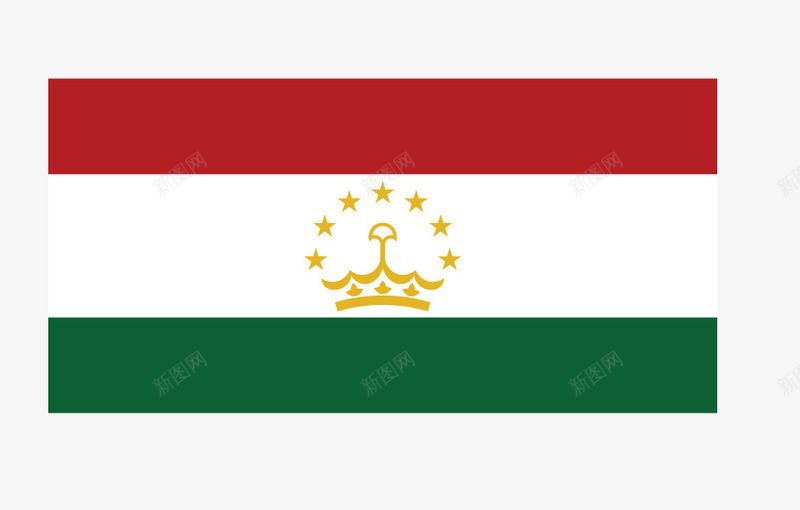 塔吉克斯坦国旗png免抠素材_新图网 https://ixintu.com 国旗 矢量国旗 矢量旗帜