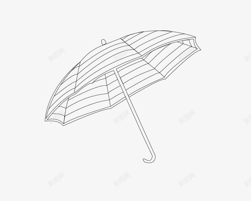 白色卡通可爱雨伞png免抠素材_新图网 https://ixintu.com 卡通 可爱 白色 雨伞