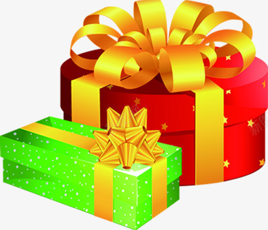 圆形礼物盒和长方形的礼物盒png免抠素材_新图网 https://ixintu.com 圆形 礼物 长方形