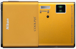 黄色数码相机素材