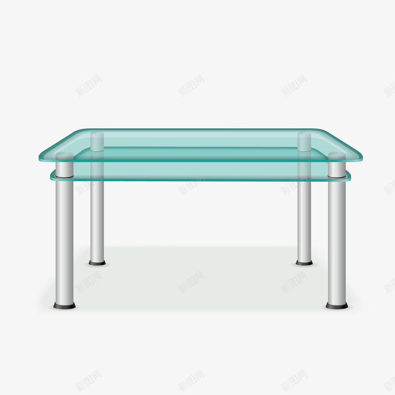 手绘玻璃桌png免抠素材_新图网 https://ixintu.com png图形 png装饰 手绘 桌子 玻璃桌 装饰