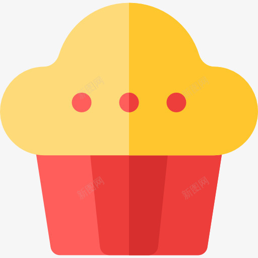 松饼图标png_新图网 https://ixintu.com 松饼 烘焙 甜 甜点 蛋糕 面包 食品 食品和餐厅