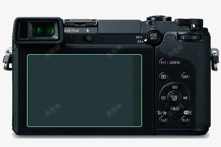 黑色数码相机png免抠素材_新图网 https://ixintu.com 照相机 相机 相机屏幕 黑色相机