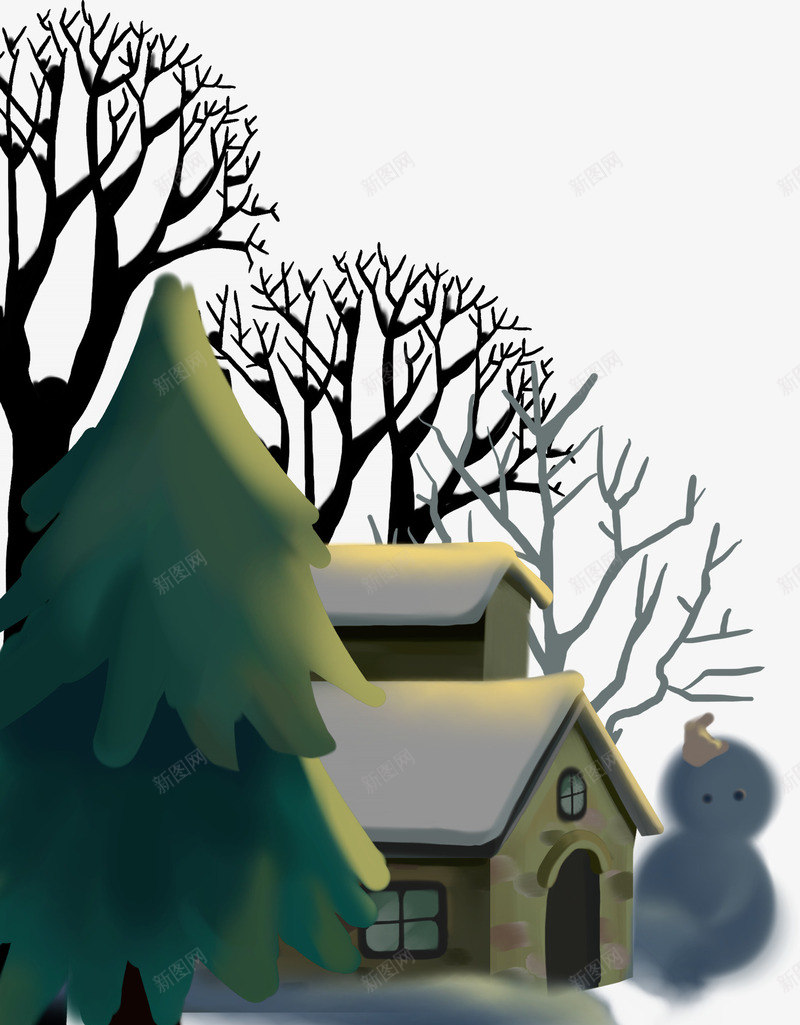 创意扁平手绘造型合成圣诞树png免抠素材_新图网 https://ixintu.com 创意 合成 圣诞树 扁平 造型