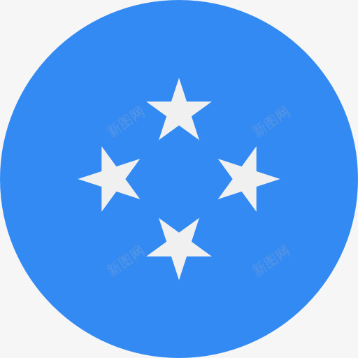 密克罗尼西亚图标png_新图网 https://ixintu.com 世界 国家 密克罗尼西亚 旗帜 民族