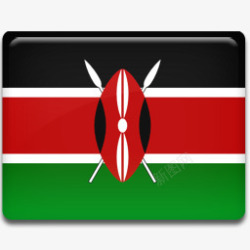 国旗肯尼亚最后的旗帜素材