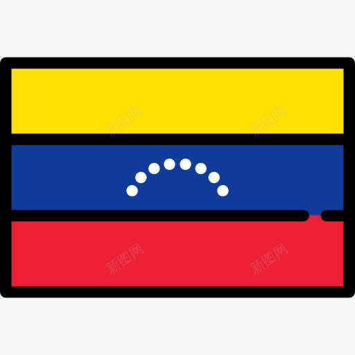 委内瑞拉图标png_新图网 https://ixintu.com 世界 国家 委内瑞拉 旗帜 民族