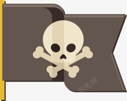海盗山贼标志素材