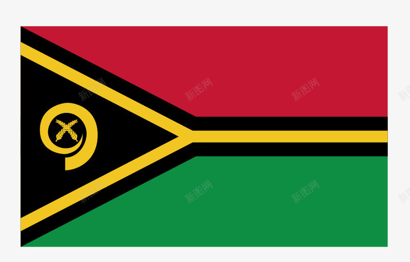 瓦努阿国旗png免抠素材_新图网 https://ixintu.com 国旗 矢量国旗 矢量旗帜