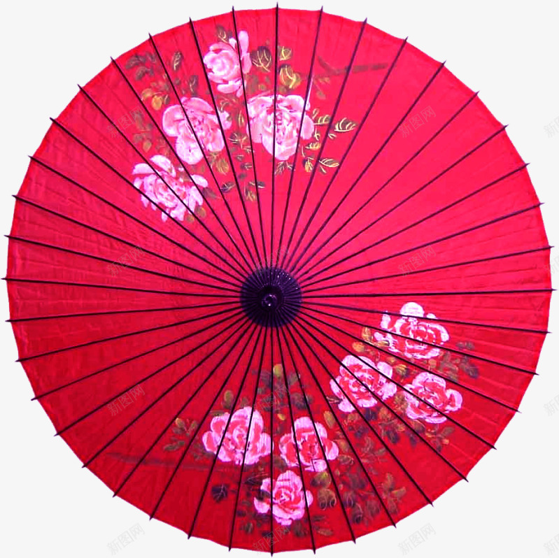 中国风雨伞png免抠素材_新图网 https://ixintu.com 中国风 红色 雨伞