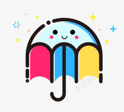 宫崎骏卡通龙猫动漫伞卡通雨伞高清图片