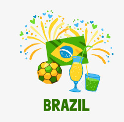 巴西世界杯素材