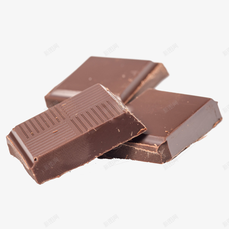 三大块巧克力png免抠素材_新图网 https://ixintu.com 三块 免扣 巧克力 方形