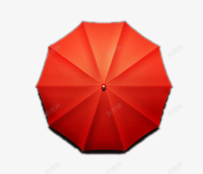 雨伞png免抠素材_新图网 https://ixintu.com 俯视雨伞 红色 雨伞