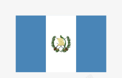危地马拉国旗矢量图素材