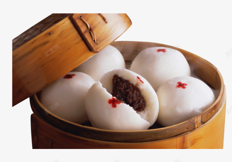 食物甜品png免抠素材_新图网 https://ixintu.com 甜品 甜点 糕点 蒸包 食物