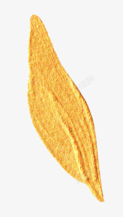 金色植物叶子素材