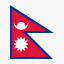尼泊尔gosquared2400旗帜素材