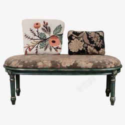 美式沙发组合瑞诗欧家具钢化清玻角几高清图片