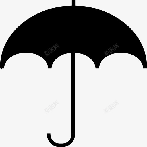 大开伞图标png_新图网 https://ixintu.com 保护 工具和用具 湿 雨 雨伞