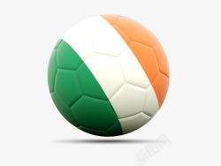 爱尔兰足球素材