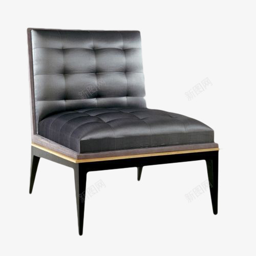 黑色的沙发png免抠素材_新图网 https://ixintu.com 卧室场景 复古 家具 家私 沙发