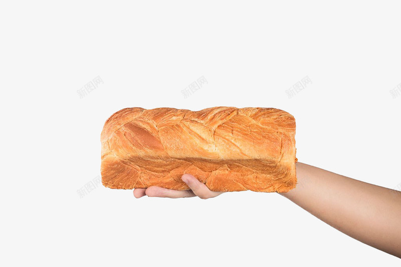 手拿面包png免抠素材_新图网 https://ixintu.com 大面包 实物 欧式面包 法式面包 美食 西餐 面包