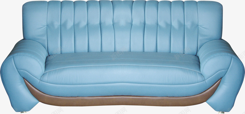 蓝色沙发家具装饰png免抠素材_新图网 https://ixintu.com 家具 沙发 蓝色 装饰