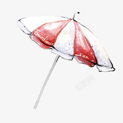 画伞手绘雨伞高清图片