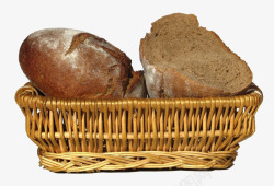 面包框框里的面包片高清图片