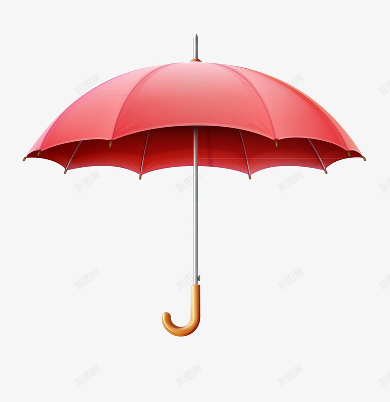 一把红色的雨伞png免抠素材_新图网 https://ixintu.com 一把 实物 红色 雨伞