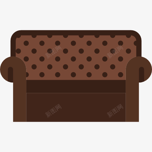 沙发图标png_新图网 https://ixintu.com 优雅 家具 家用 沙发
